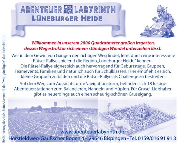 Abenteuerlabyrinth Bispingen Abenteuerlabyrinth Bispingen