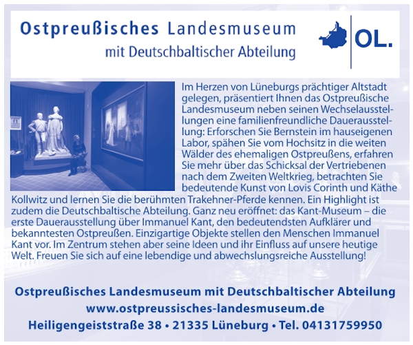 Ostpreußisches Landesmuseum Ostpreußisches Landesmuseum