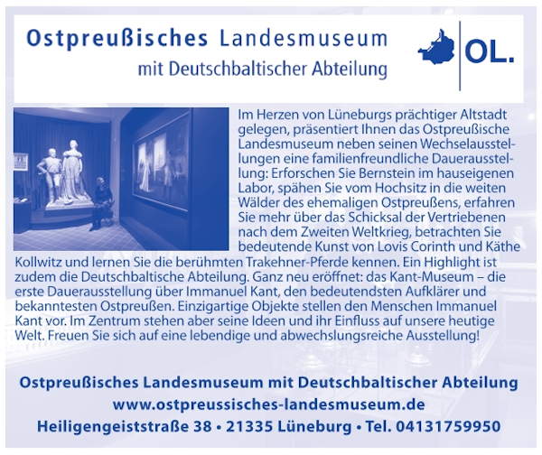 Ostpreußisches Landesmuseum Ostpreußisches Landesmuseum